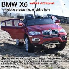 ORYGINALNE BMW X6 W NAJLEPSZEJ WERSJI,MIĘKKIE SIEDZENIE ,KOŁA  EVA.,2.4 Ghz/JJ258